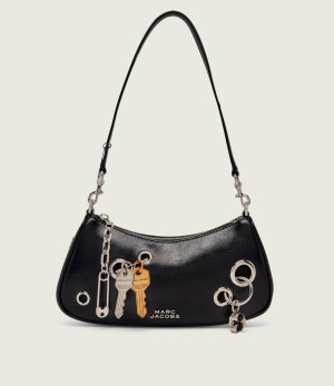 Marc Jacobs Skórzana torebka na ramię The Grommet Charm