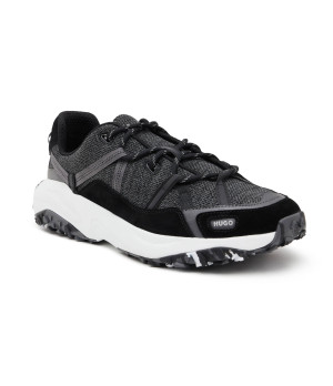 HUGO Sneakersy GO1ST | z dodatkiem skóry