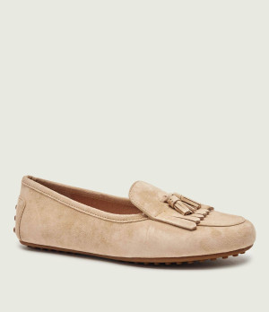 LAUREN RALPH LAUREN Mokasyny Tayte | zamsz