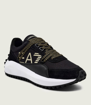 EA7 Sneakersy | z dodatkiem skóry