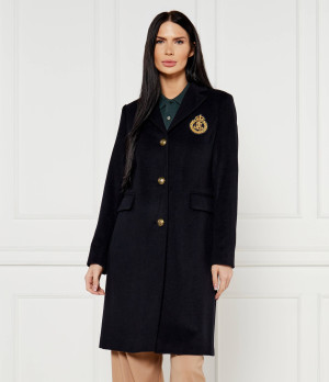 LAUREN RALPH LAUREN Wełniany płaszcz | z dodatkiem wełny i kaszmiru