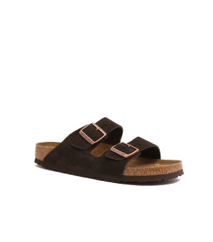 Birkenstock Klapki Arizona | zamsz | narrow fit