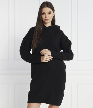BOSS BLACK Wełniana sukienka Faila