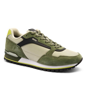 BOSS BLACK Sneakersy Parkour-L_Runn_sdnyt | z dodatkiem skóry