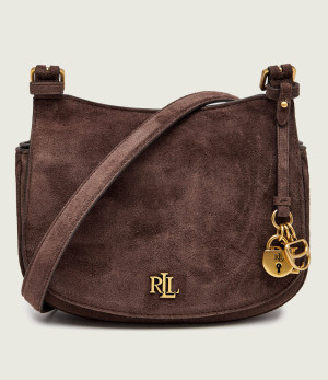 LAUREN RALPH LAUREN Listonoszka Marcy | zamsz