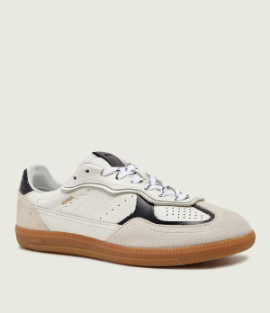 Alohas Skórzane sneakersy Tb.490 | zamsz