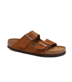Birkenstock Klapki Arizona | narrow fit soft footbed | zamsz