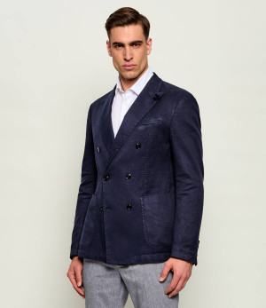 Joop! Marynarka Heazy | Slim Fit | z dodatkiem lnu