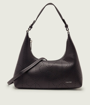 Calvin Klein Skórzane hobo + saszetka
