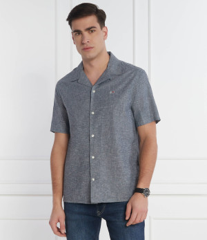 Tommy Jeans Koszula | Regular Fit | z dodatkiem lnu