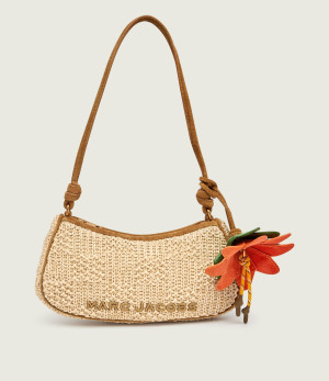 Marc Jacobs Torebka na ramię The Summer Woven Charm | zamsz
