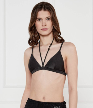 Karl Lagerfeld Góra od bikini DNA Shine Halter