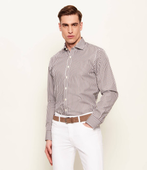 Oscar Jacobson Koszula Cut Away | Slim Fit