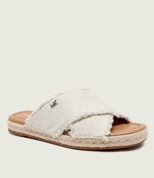 Michael Kors Lniane klapki Kenzie