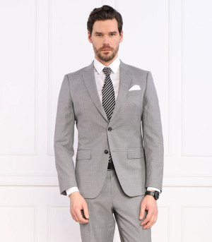 BOSS BLACK Wełniana marynarka H-Huge-MM-224 | Slim Fit