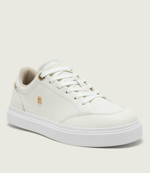 Tommy Hilfiger Skórzane sneakersy TH CHIC
