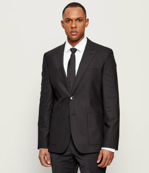 HUGO Wełniana marynarka Arti261F2X | Extra slim fit
