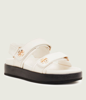 TORY BURCH Skórzane sandały KIRA SPORT