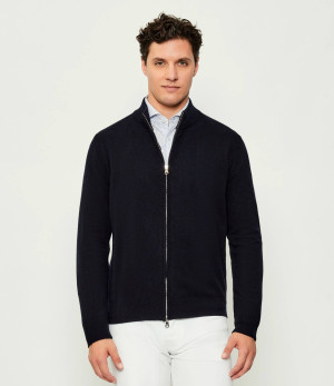 Oscar Jacobson Sweter Seb | Regular Fit | z dodatkiem wełny i kaszmiru