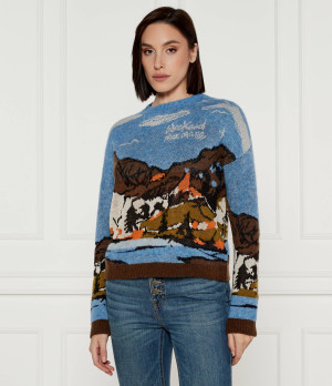 Weekend MaxMara Wełniany sweter | Regular Fit