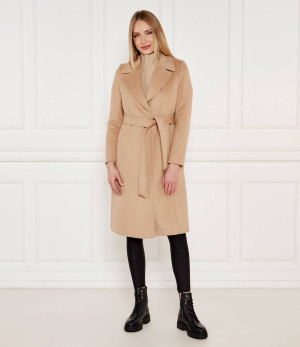 LAUREN RALPH LAUREN Wełniany płaszcz | z dodatkiem kaszmiru