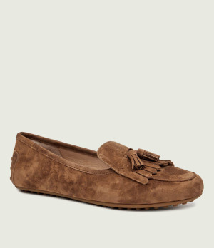 LAUREN RALPH LAUREN Mokasyny Tayte | zamsz