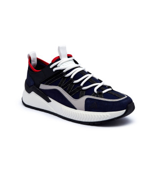 Iceberg Skórzane sneakersy COMB.DEEP BLU