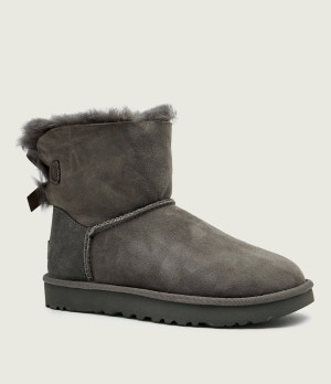 UGG Śniegowce Mini bailey bow II | shearling | zamsz