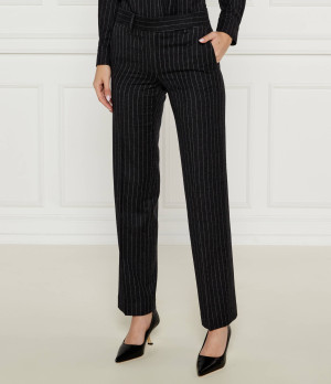 Michael Kors Wełniane spodnie dzianinowe | Straight fit