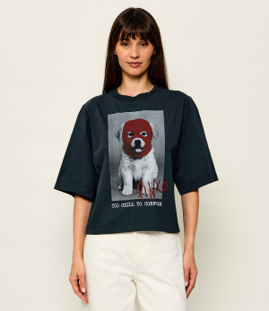 Pinko T-shirt Niamey Punk Dog | Relaxed fit