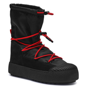 Moon Boot Śniegowce MTRACK POLAR CORDY | z dodatkiem skóry