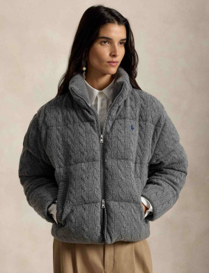 POLO RALPH LAUREN Wełniana kurtka | Regular Fit | z dodatkiem kaszmiru