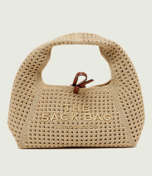 Marc Jacobs Torebka na ramię + saszetka The Crochet Mini Sack Bag