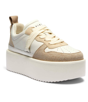 INUIKII Skórzane sneakersy Colette Vintage | zamsz