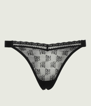 Hugo Bodywear Koronkowe stringi Sartorial