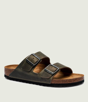 Birkenstock Skórzane klapki Arizona | narrow fit