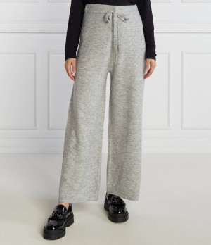 Liu Jo Rose Spodnie dzianinowe | flare fit | z dodatkiem wełny