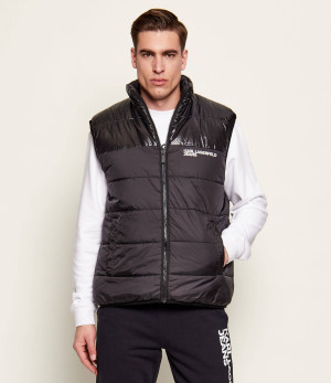 Karl Lagerfeld Jeans Dwustronny bezrękawnik | Regular Fit