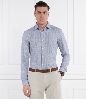 HUGO Koszula Kenno | Slim Fit | stretch