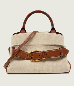 Marc Jacobs Kuferek Canvas Leather Dakota | z dodatkiem skóry