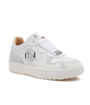 Philipp Plein Skórzane sneakersy