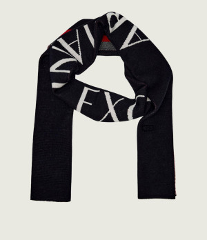 Armani Exchange Szal | z dodatkiem wełny