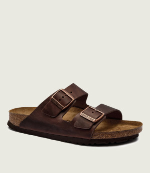 Birkenstock Skórzane klapki Arizona | regular fit