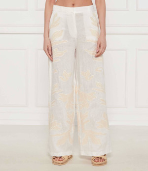 Marella Lniane spodnie KADIAK | Relaxed fit