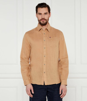 Napapijri Lniana koszula | Regular Fit