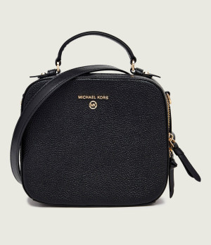 Michael Kors Skórzany kuferek Jet Set Charm