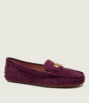 LAUREN RALPH LAUREN Mokasyny Barnsbury | zamsz
