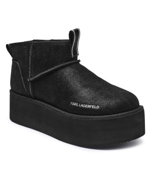 Karl Lagerfeld Śniegowce Thermo | skóra