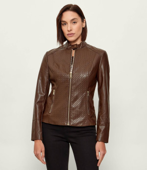 GUESS Kurtka CLAUDINE | Slim Fit