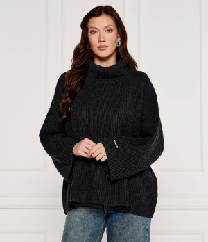 Pinko Wełniany sweter BURMILLA | Oversize fit | z dodatkiem kaszmiru